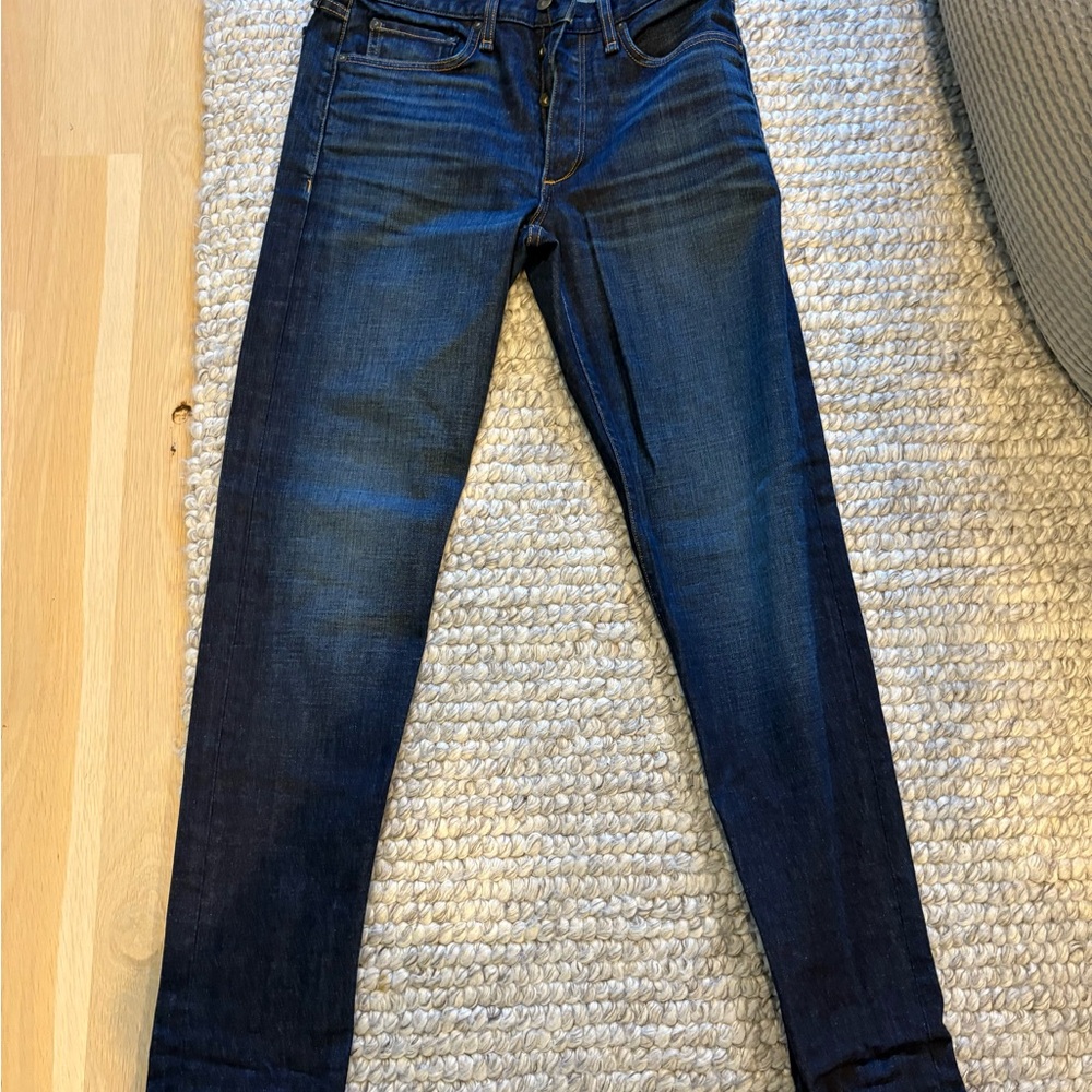 Blue mens Jeans rag & bone nwot dark wash 31 waist 32 length. New w/o tags